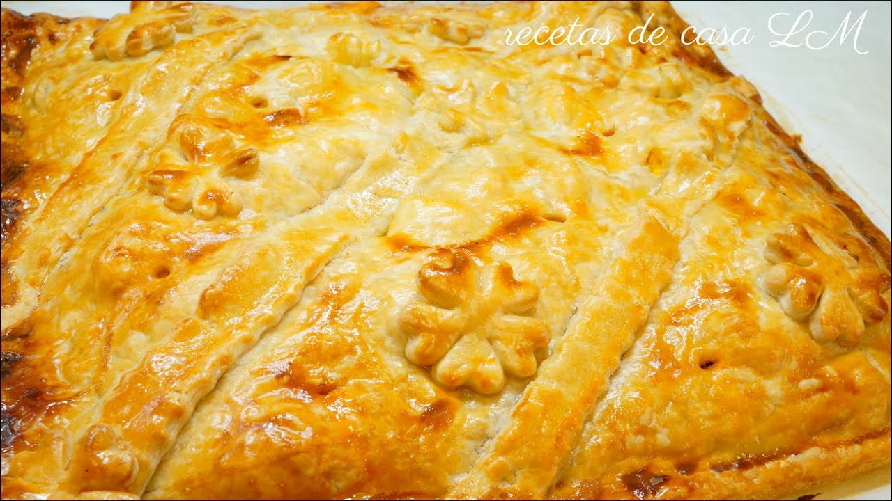 ¡Empanada gallega de hojaldre lista en minutos!