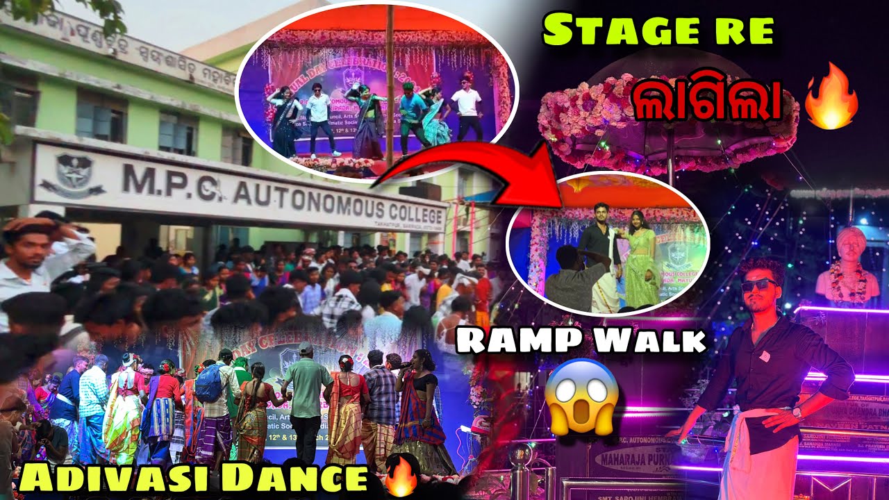 College ର Annual Function (M.P.C auto)🥳😍 | [ Day-1 & 2 ]🥰 | #dancevideo #rampwalk #collegevlog #mpc