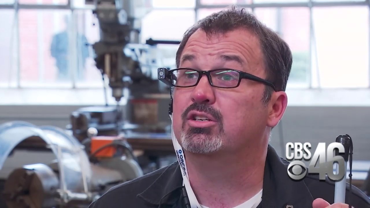 Dan Parker, a Blind Race Car Driver, Demonstrates on CBS 46 How OrCam MyEye Has Changed His Life
