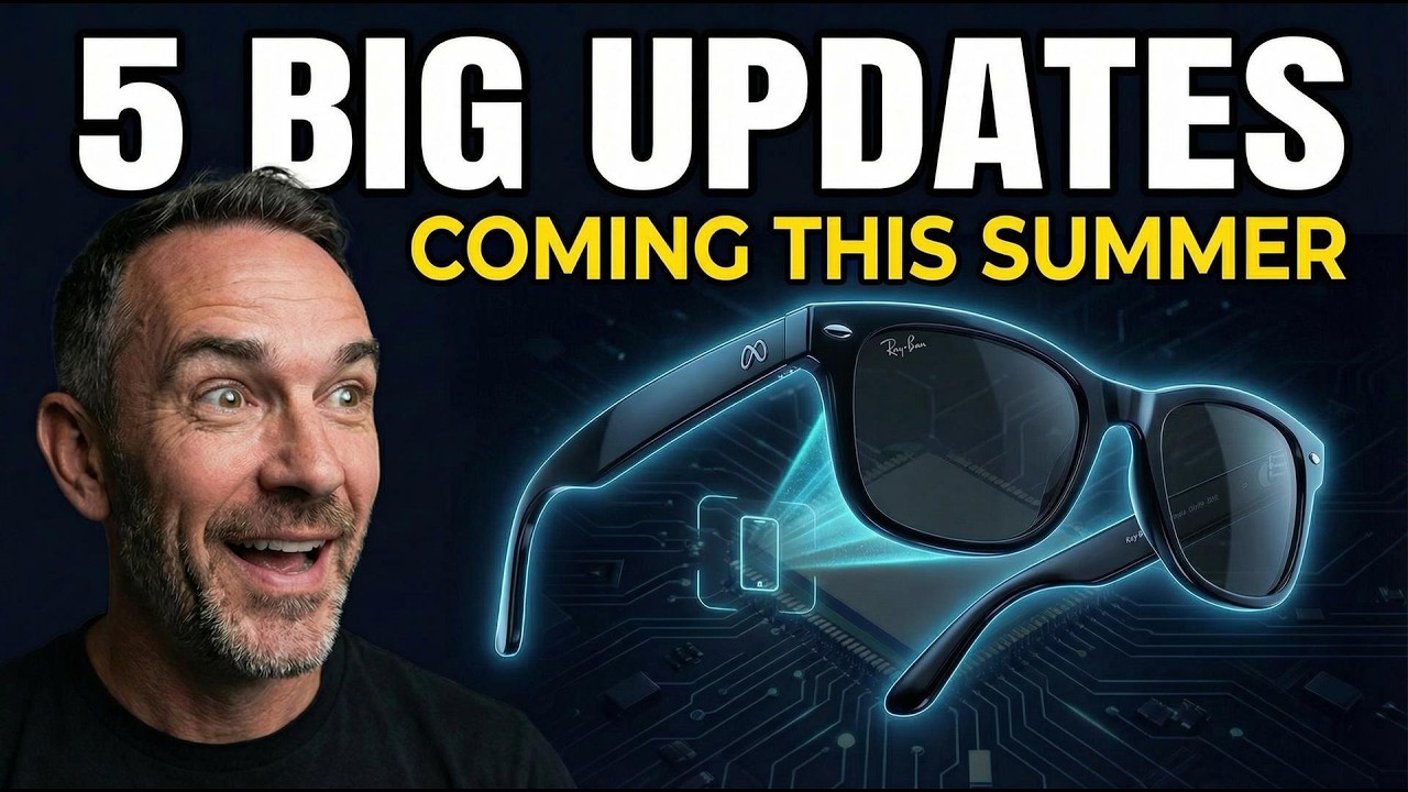 Очки Ray Ban Meta Display получили ОГРОМНОЕ обновление. План обновления: отслеживание еды, карты ...