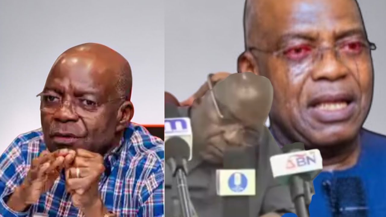 Moment Governor Alex Oti Flared Up At A Journalist 