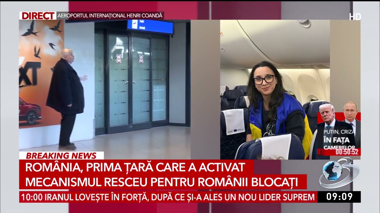 Primele zboruri prin mecanismul RESCUE care au adus românii acasă după 10 zile