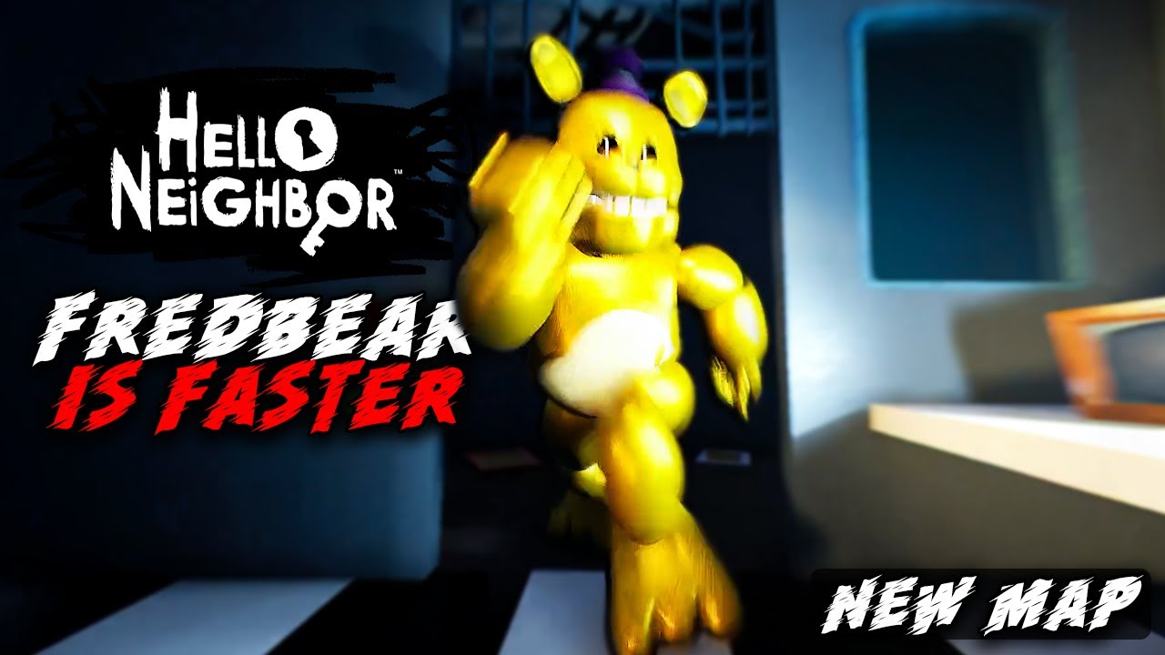 БЫСТРЫЙ ФРЕДБЕР В ПРИВЕТ СОСЕДЕ ТОЛЬКО ЧТО ДОБАВИЛ ПИЦЦЕРИЮ FNAF!