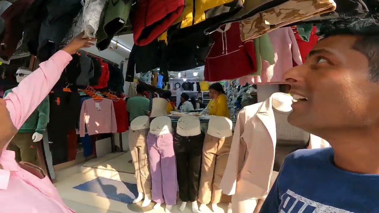 INDIA TO NEPAL BORDER BIRATNAGAR CLOTH MARKET.🇮🇳🇳🇵@YouTube