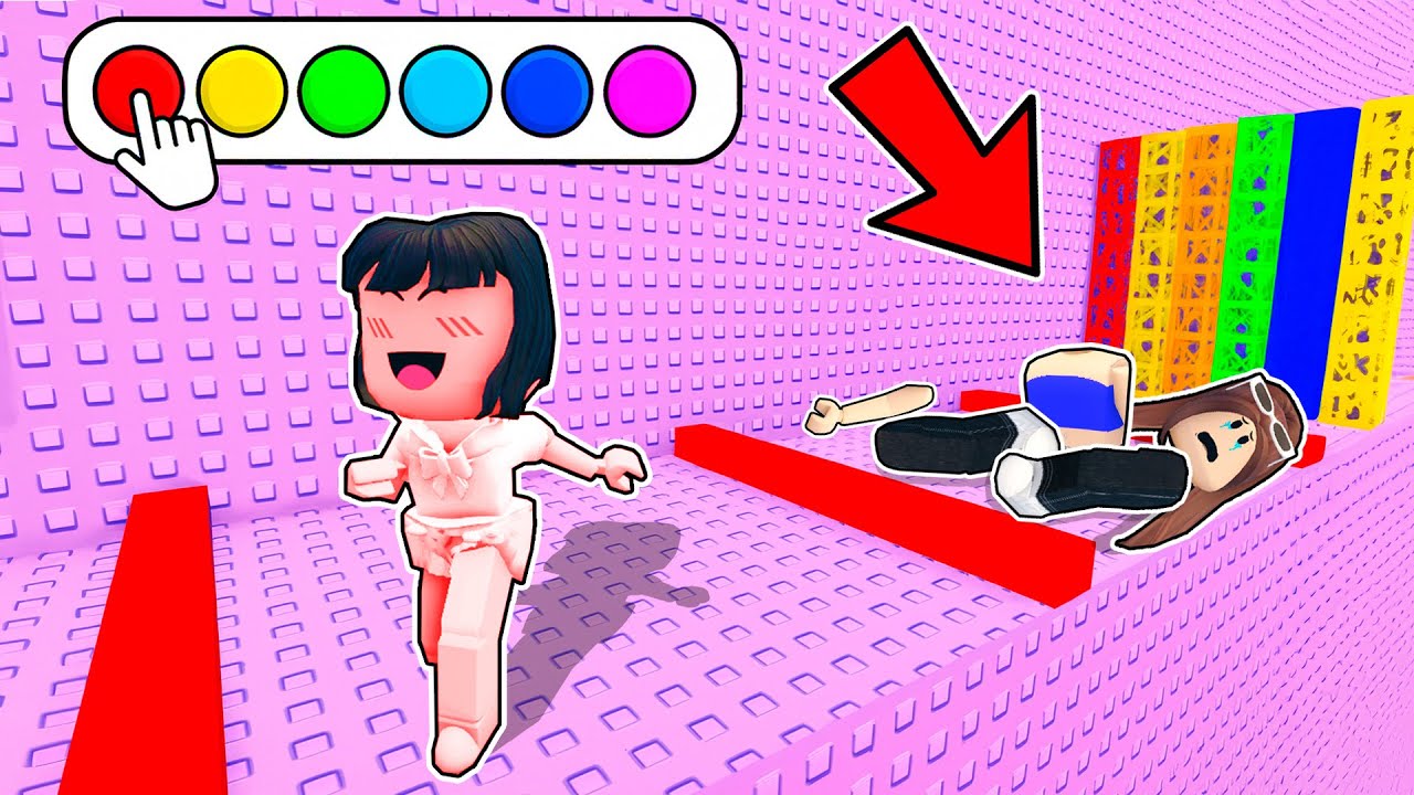 JUGAMOS LA TORRE MÁS TROLL de COLORES en ROBLOX!