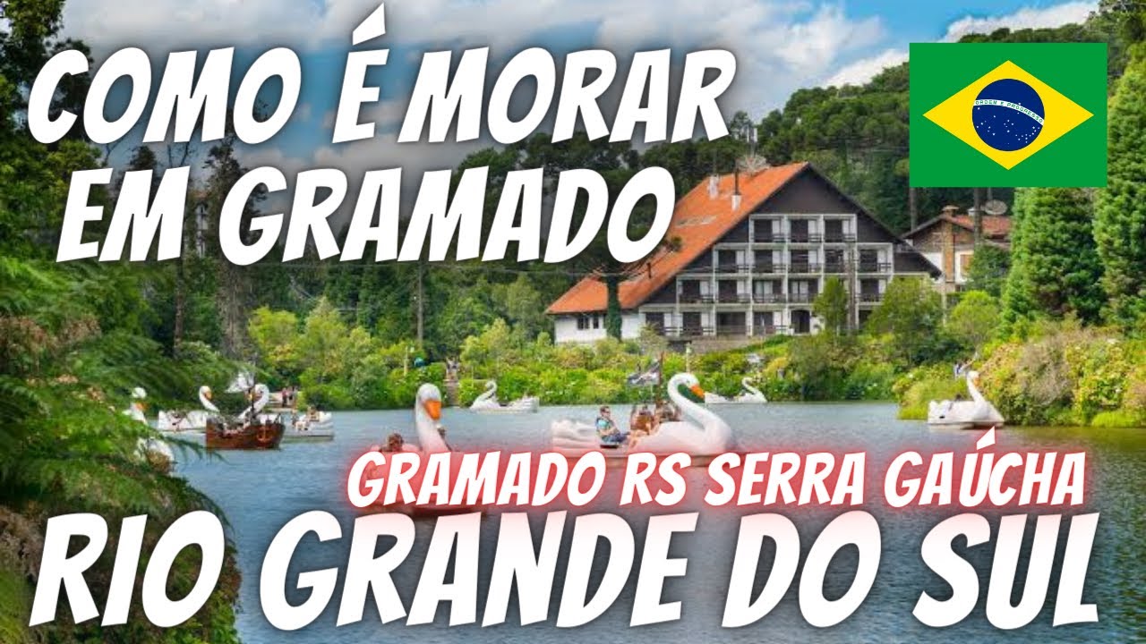 🇧🇷ЖИВИТЕ В ГРАМАДО РС И КАНЕЛА РС НОВА ПЕТРОПОЛИС СЕРРА ГАЧА РИО ГРАНДИ ДУ СУЛ БРАЗИЛИЯ ТУРИЗМ 4K
