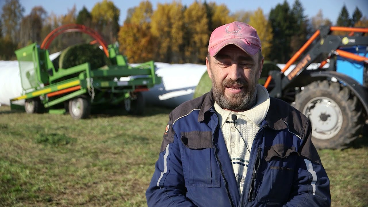 Полный переход на технологию заготовки сенажа в линию за 1 сезон,  Московская область