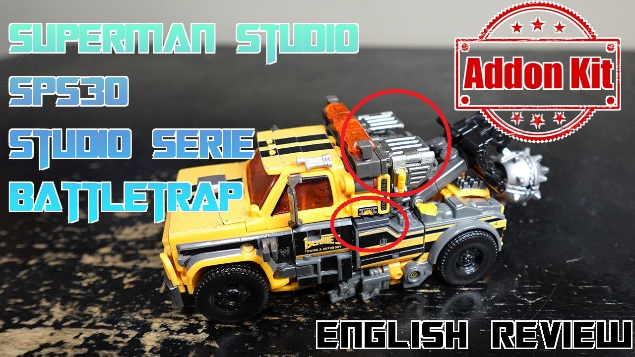Video Review for Superman Studio - SPS30 - Addon Kit for Studio Serie Battletrap