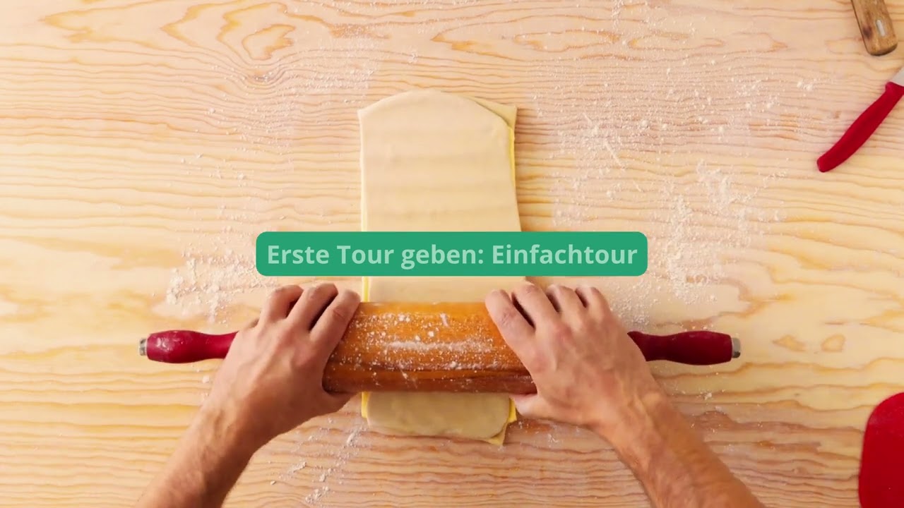 Videotutorial: Crunchy Croissant (Geblätterte Butterhörnchen)