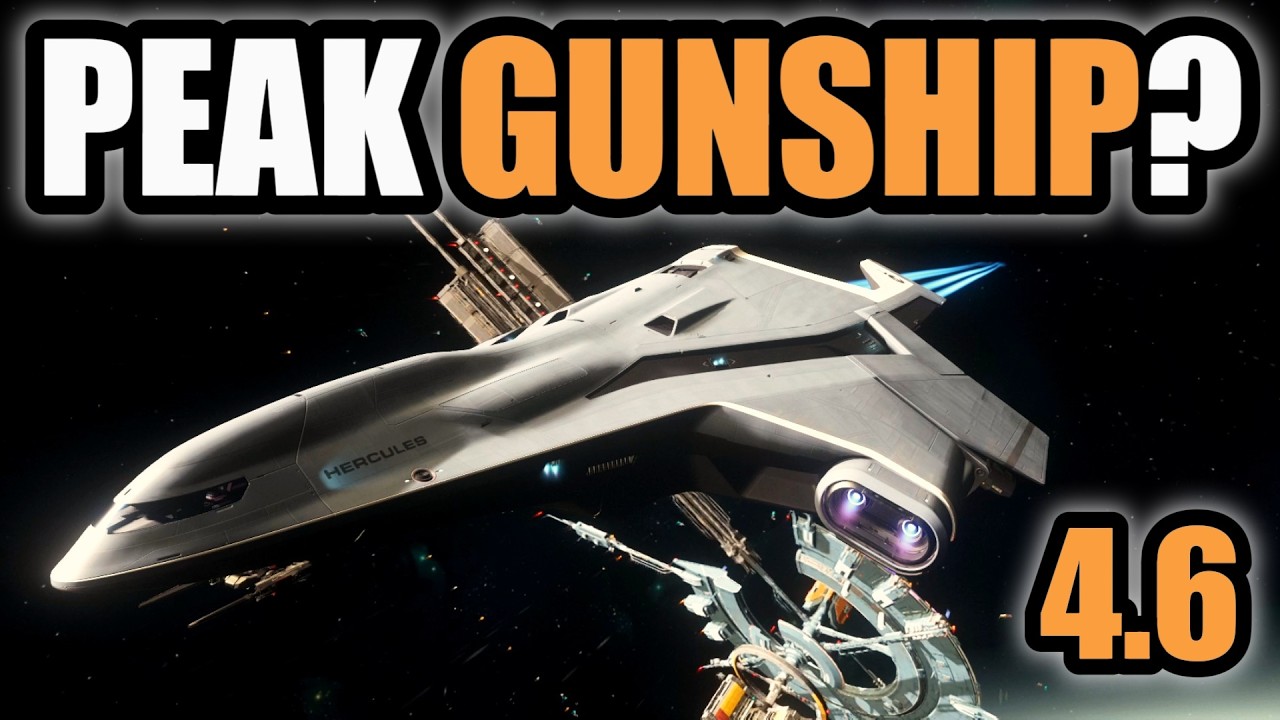 DIDN'T EXPECT THIS : M2 HERCULES IN COMBAT - Star Citizen 4.6