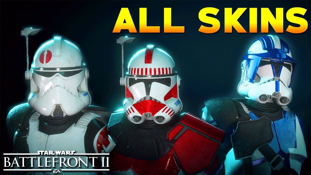All 80 CLONE TROOPER SHOWCASE Appearances In Star Wars Battlefront 2