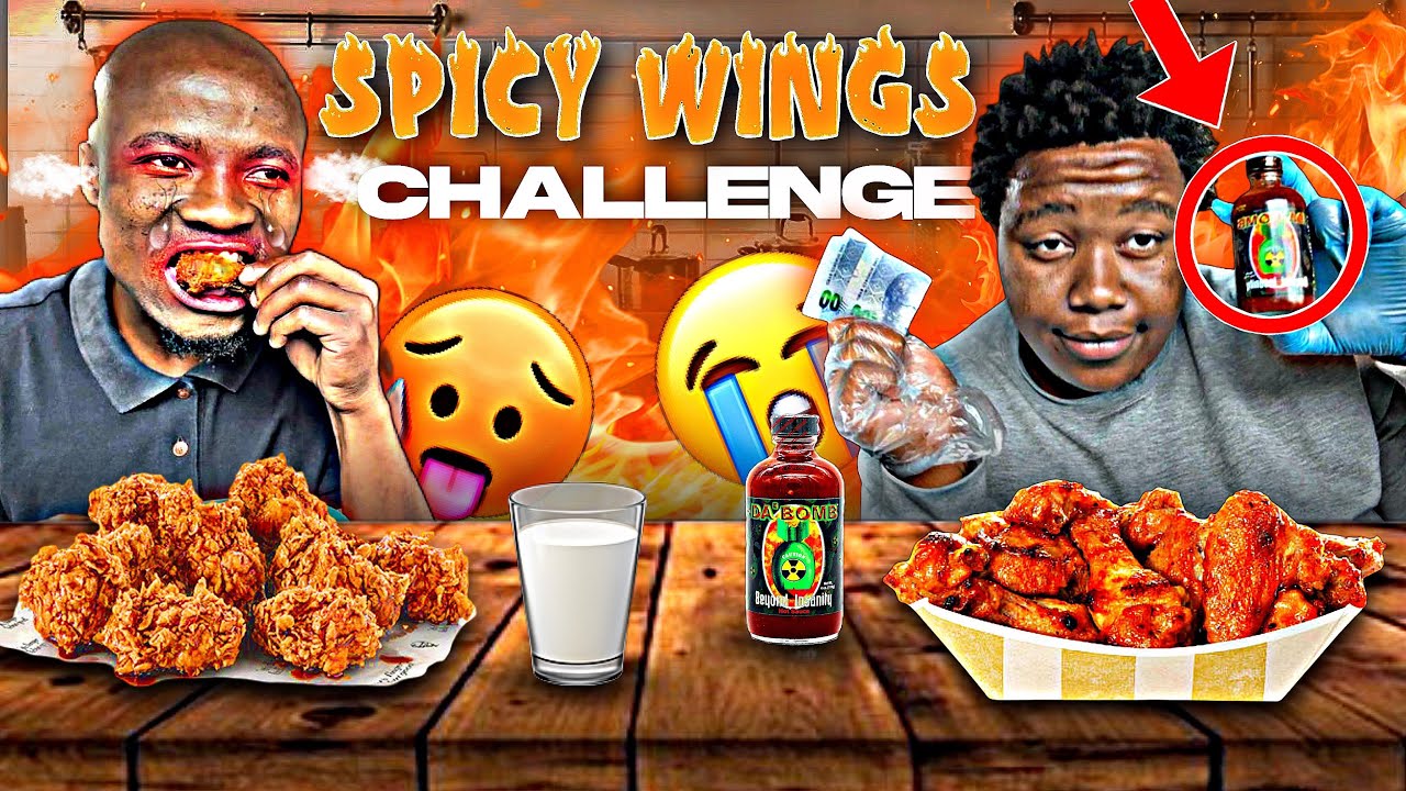 THE SPICY WINGS CHALLENGE🌶️ [EP1]😂😂🔥
