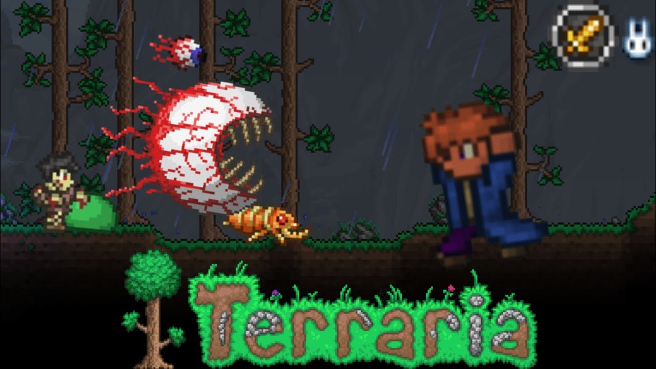ГЛАЗ КТУЛХУ👁 Terraria🌳 ПРОХОЖДЕНИЕ НА КЛАССИКЕ ЗА ВОИНА ЧАСТЬ 1