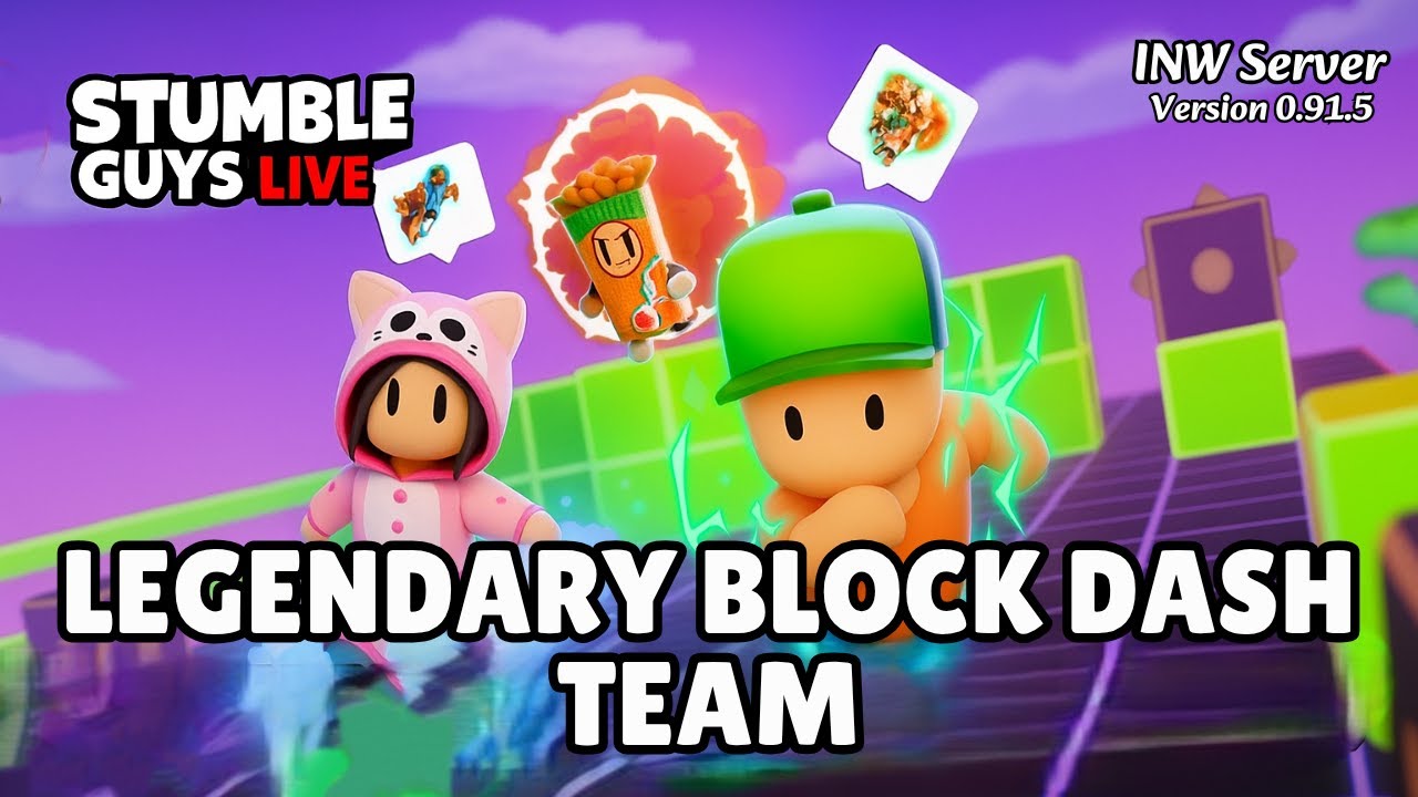 🔴 STUMBLE GUYS LIVE | Legendary BLOCK DASH TEAM 💥 Custom Room FUN with Viewers 👑