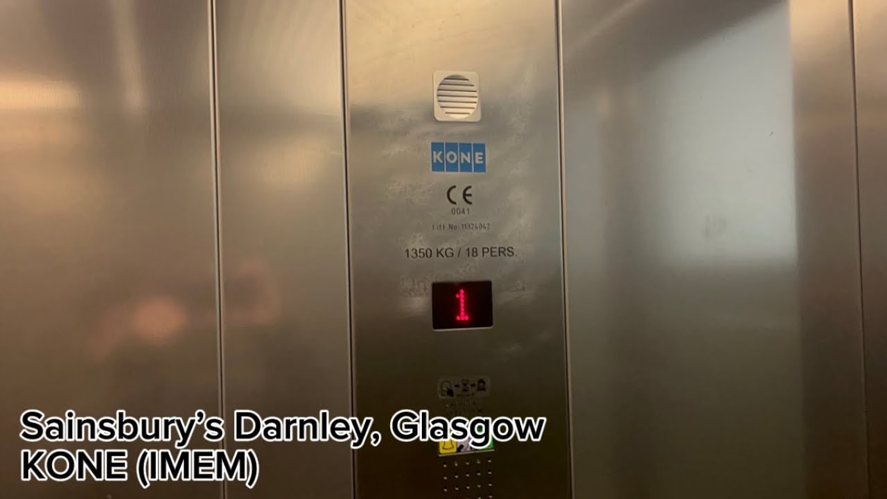 KONE (IMEM) Lift @ Sainsbury’s Darnley, Glasgow 