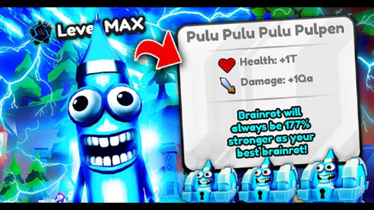 I WENT FROM NOOB TO PRO USING ONLY THE PULU PULU PULPEN IN BRAINROT EVOLUTION
