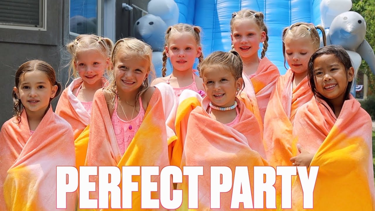 MOST ADORABLE BRIGHT COLORED BACKYARD WATER PARK POPSICLE POP IT THEMED LITTLE GIRLS BIRTHDAY PARTY