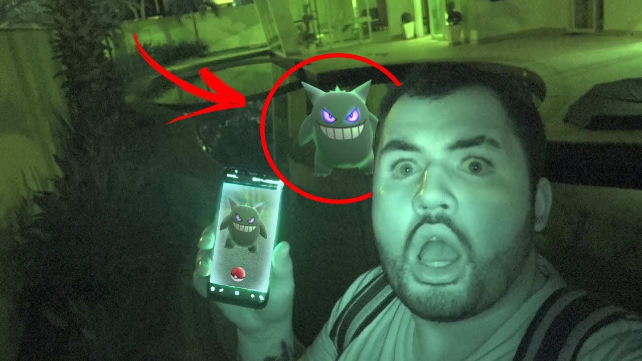 CAÇANDO POKÉMON NA CASA DOS IRMÃOS NETO AS 2 DA MANHÃ! VEJA O QUE EU ACHEI!