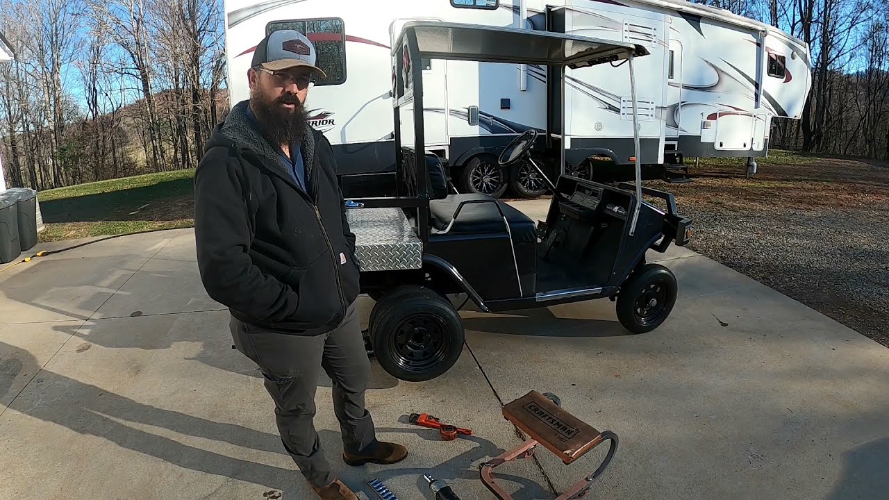 Ez-Go Golf Cart Dually Conversion