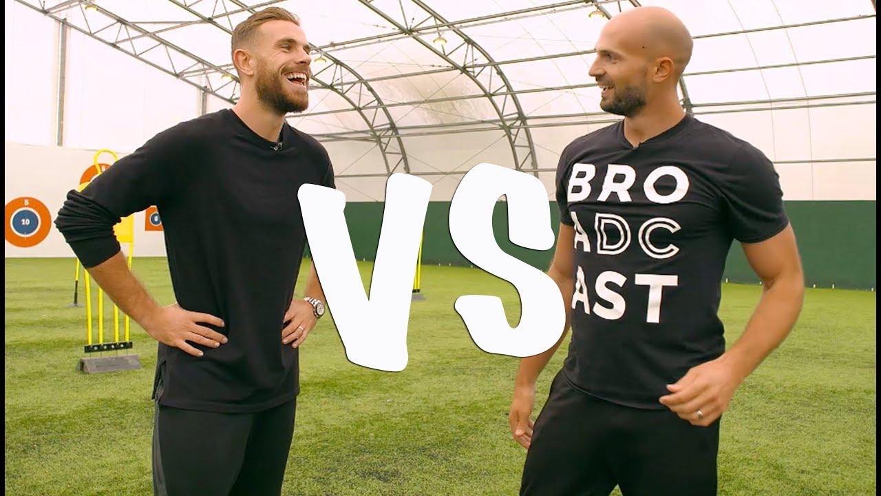 FOOTBALL CHALLENGES VS JORDAN HENDERSON