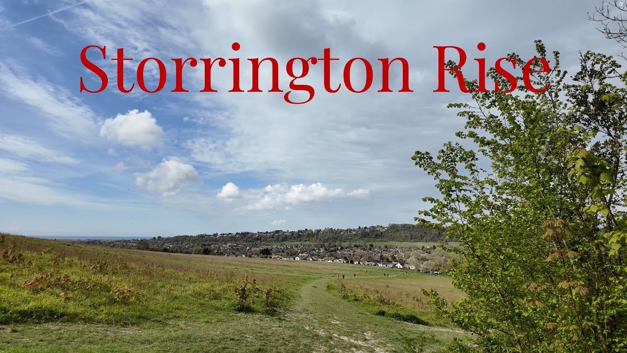 Beautiful Woodland Walk on Storrington Rise with Stunning Landscape Views | West Sussex.