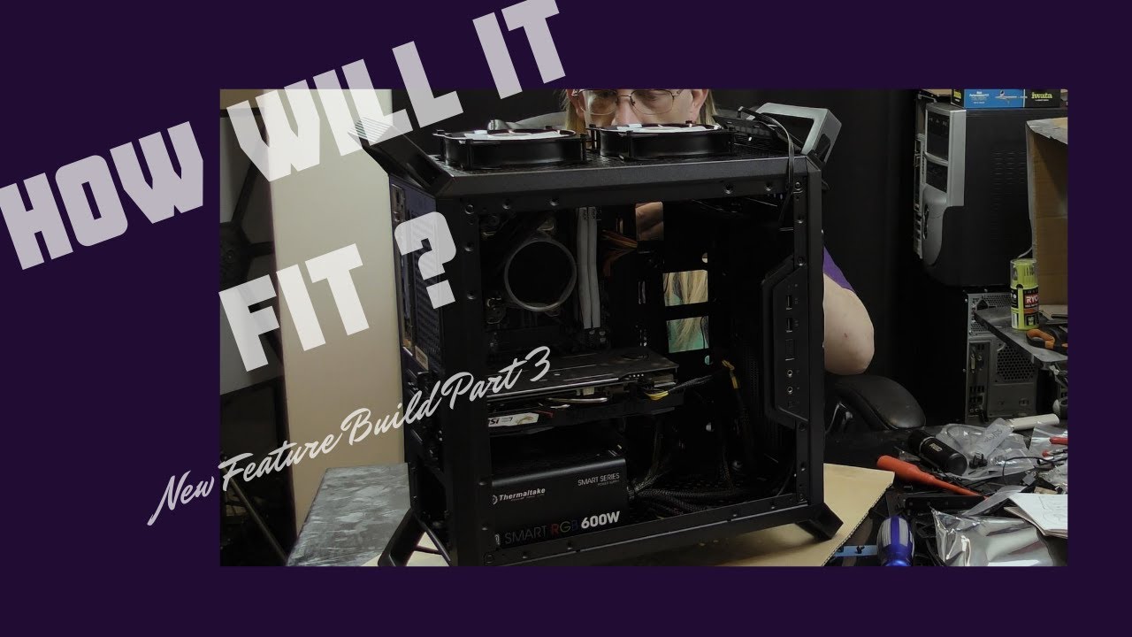 Coolermaster q300p ,Part 3 Case Building and hardware install