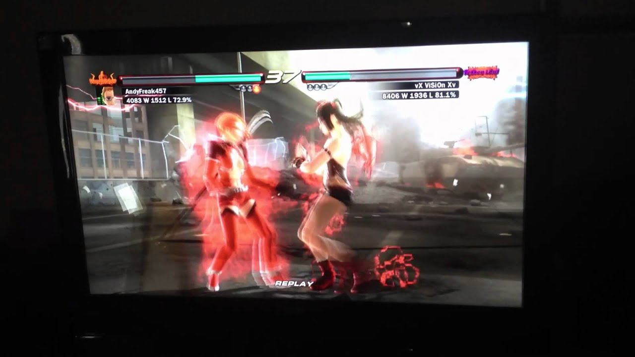 Tekken 6: AndyFreak457 (Alisa) vs. vX ViSiOn Xv (Lili)