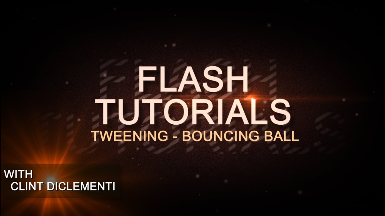 Tweening - Bouncing Ball (Flash Tutorial)