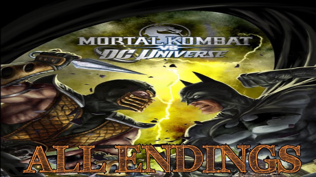 Mortal Kombat vs DC Universe All Endings