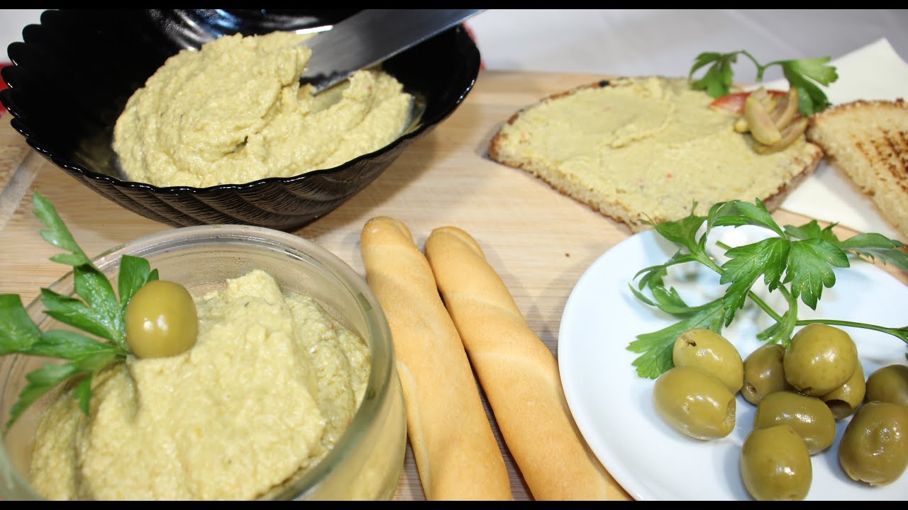 PATE' di OLIVE VERDI | PATE' DI OLIVE RICETTA | IDEE APERITIVO
