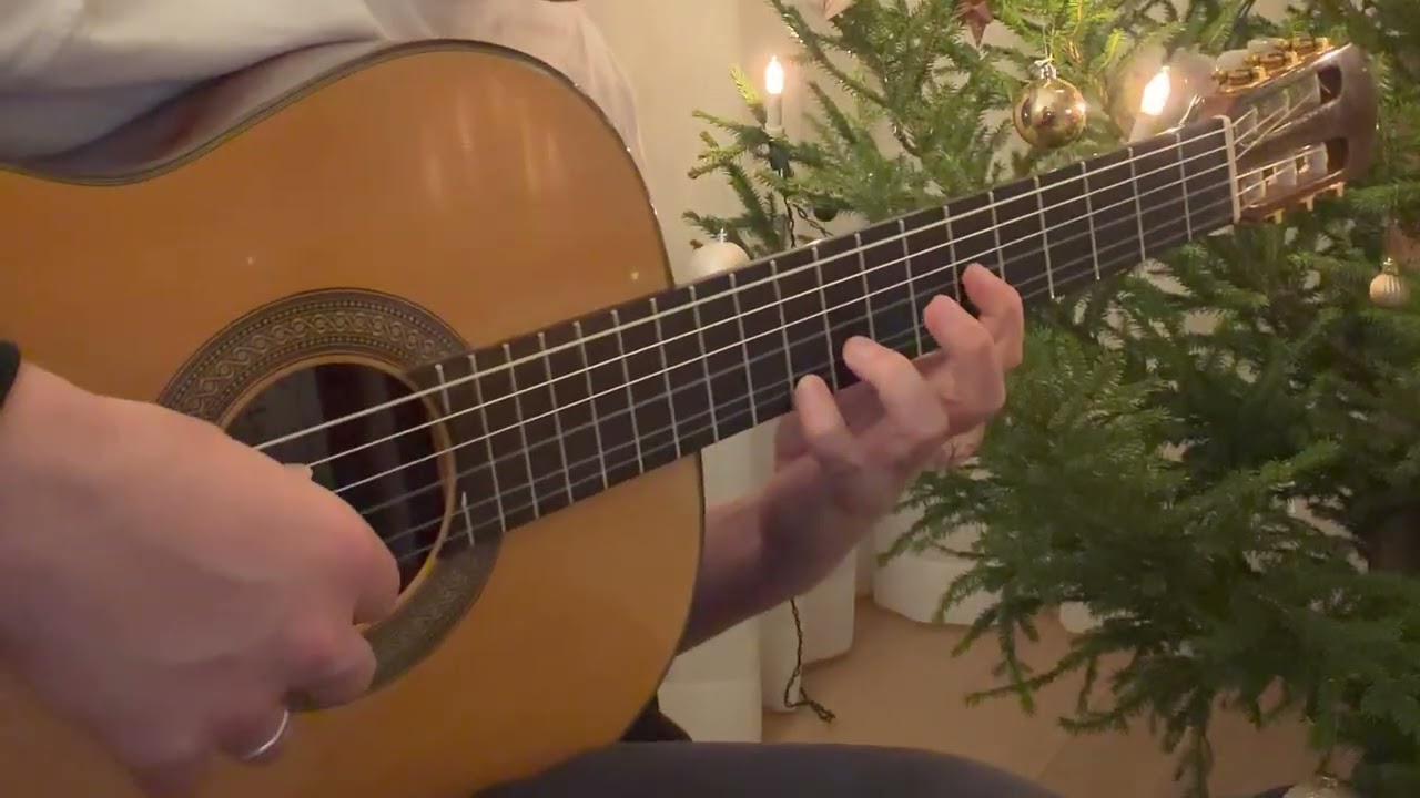 Me käymme joulun viettohon - guitar arrangement