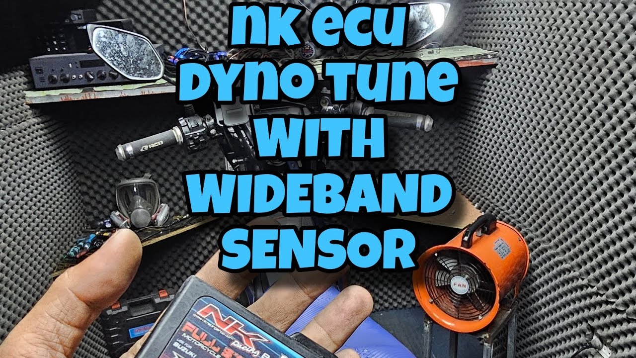 NK ECU fine tuning using dyno and wideband sensor sa raider 150 fi ni sir!