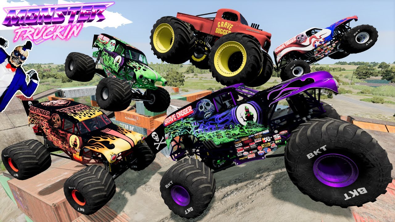 Monster Truck Mud Battle #27 | BeamNG Drive | Mace Mace Tv