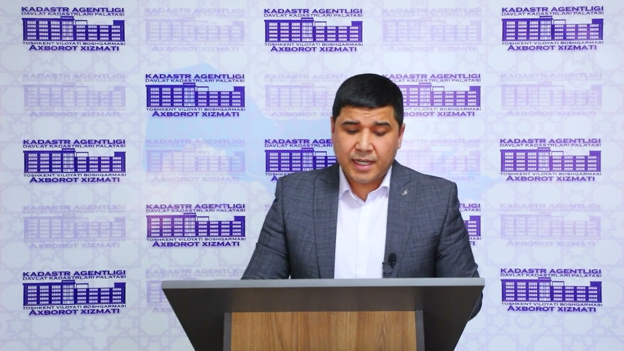 Kadastr agentligi Toshkent viloyati boshqarmasi | Brifing (23.01.2026)