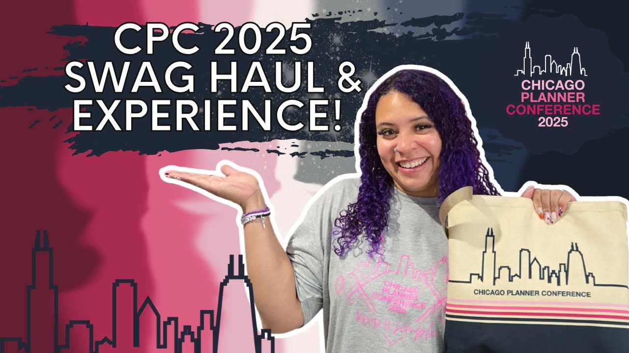 Chicago Planner Conference 2025 Experience and Swag!