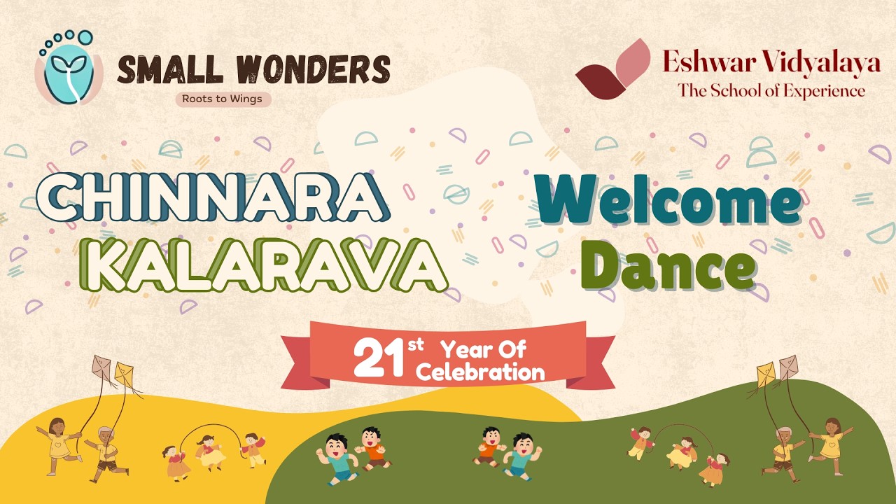Welcome Dance | CHINNARA KALARAVA 2026 | Small Wonders Pre-school | Mysuru