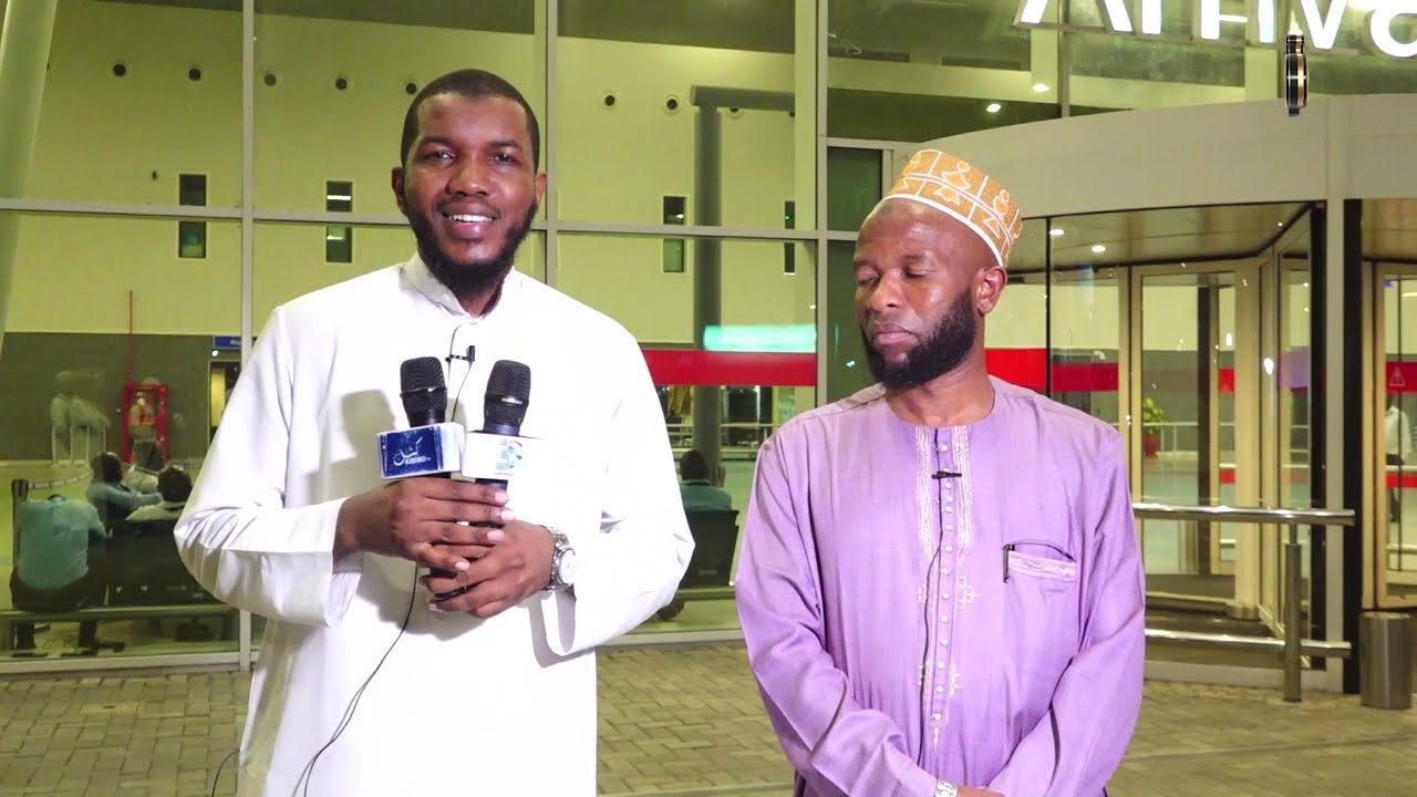 Mapokezi ya Mufti wa Burundi Julius Nyerere Airport