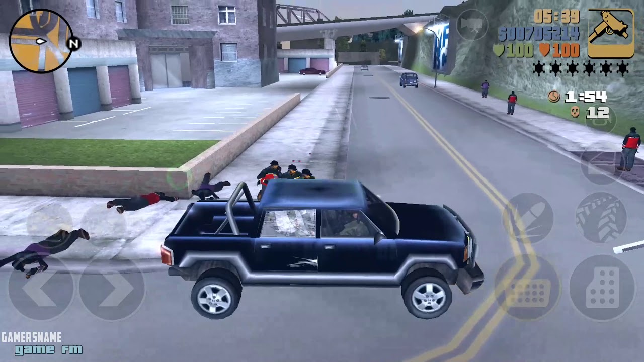GTA 3 (Mobile) Mission #54 - Uzi Money