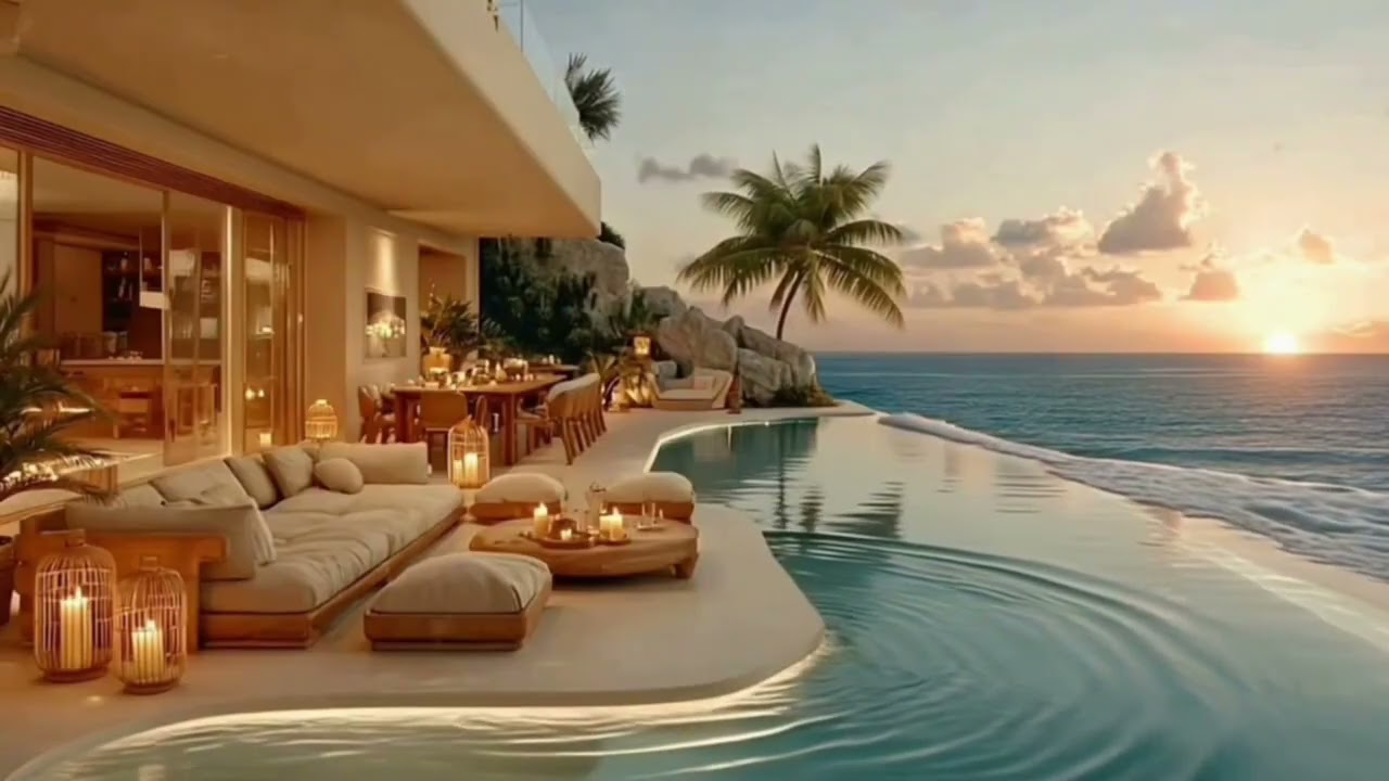 Ocean Morning Bliss – Luxury Coastal Relaxation View