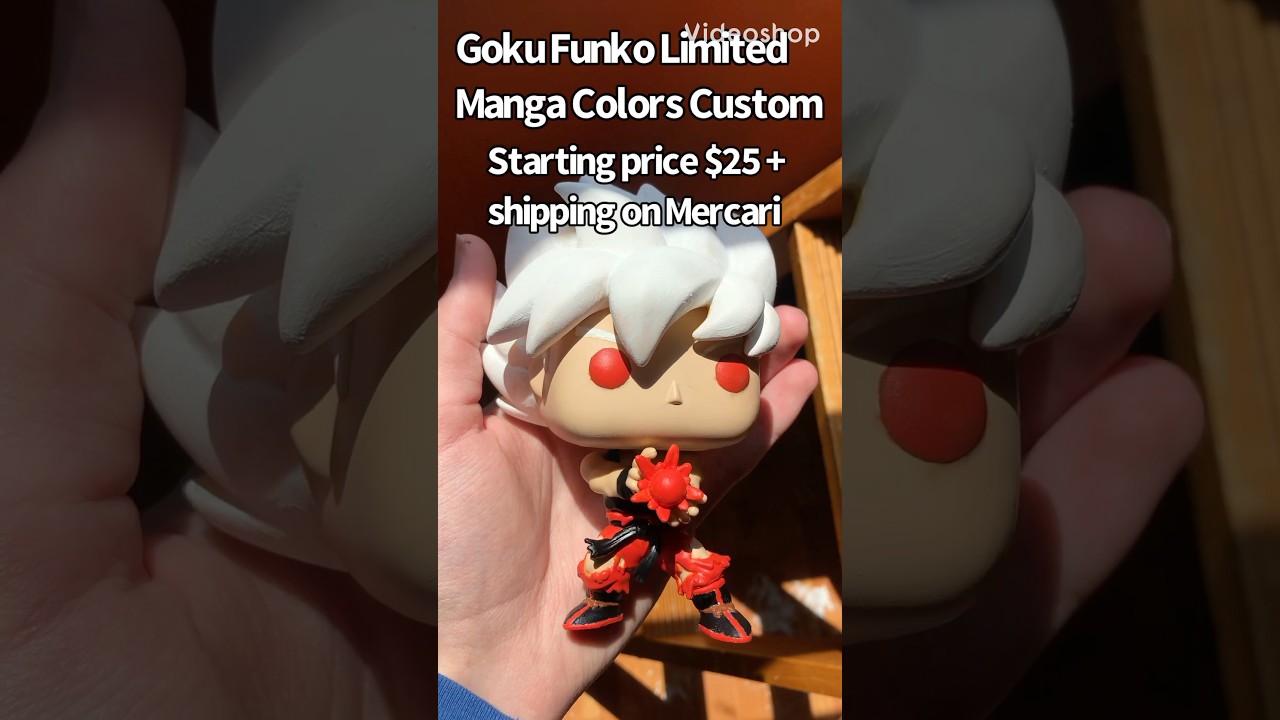 Goku Funko Custom for Sale! #funko #funkopop #goku #dragonball #dbz #customfunko #dbs #manga