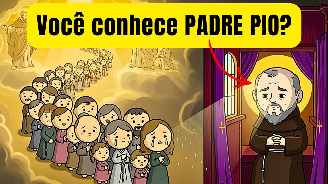 A linha do tempo da vida de SÃO PADRE PIO de Pietrelcina