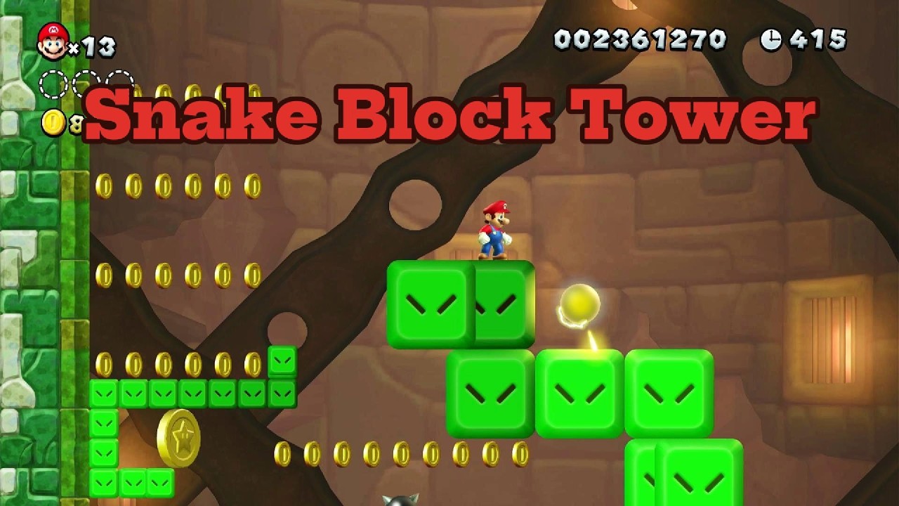 🐍Snake Block Tower🐍 (No Commentary)