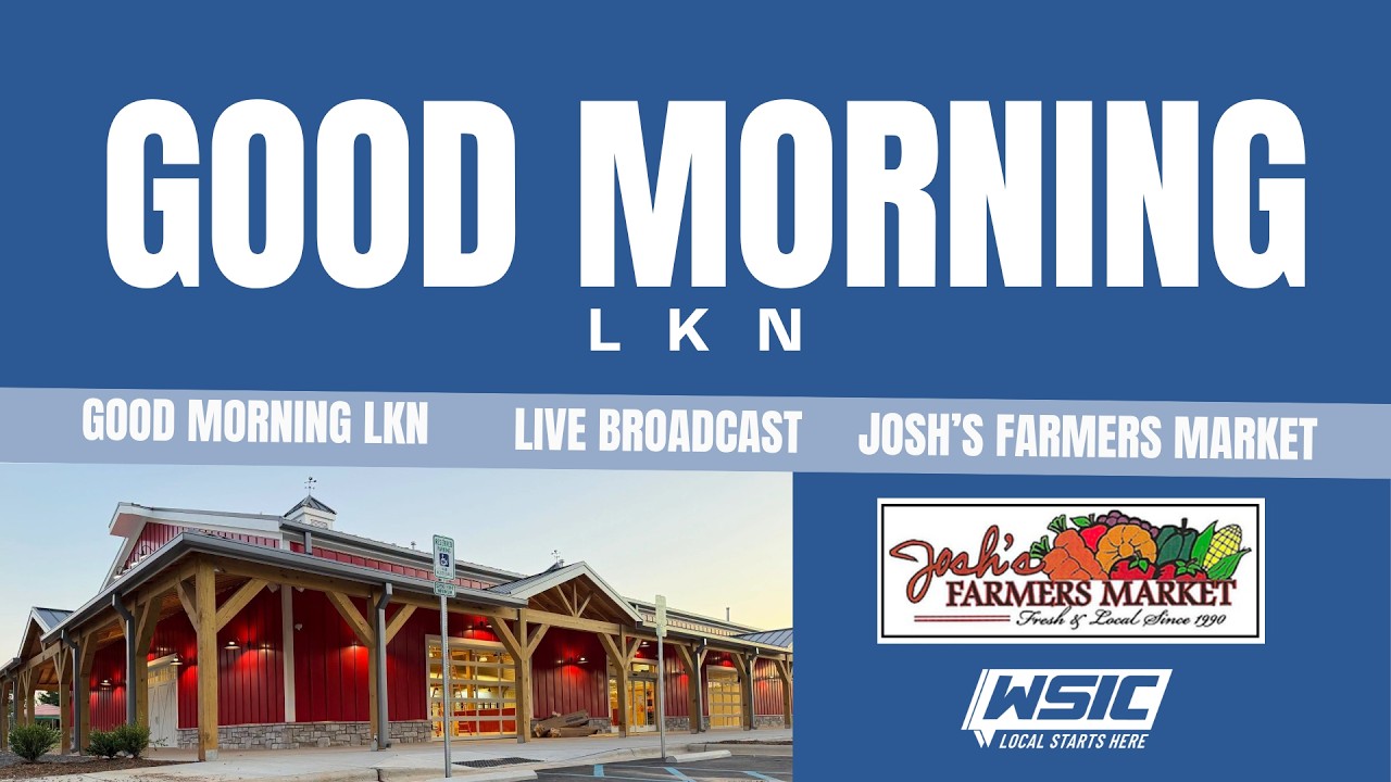 FriYAY, August 28th, 2026 | LIVE FROM JOSH'S FARMERS MARKET