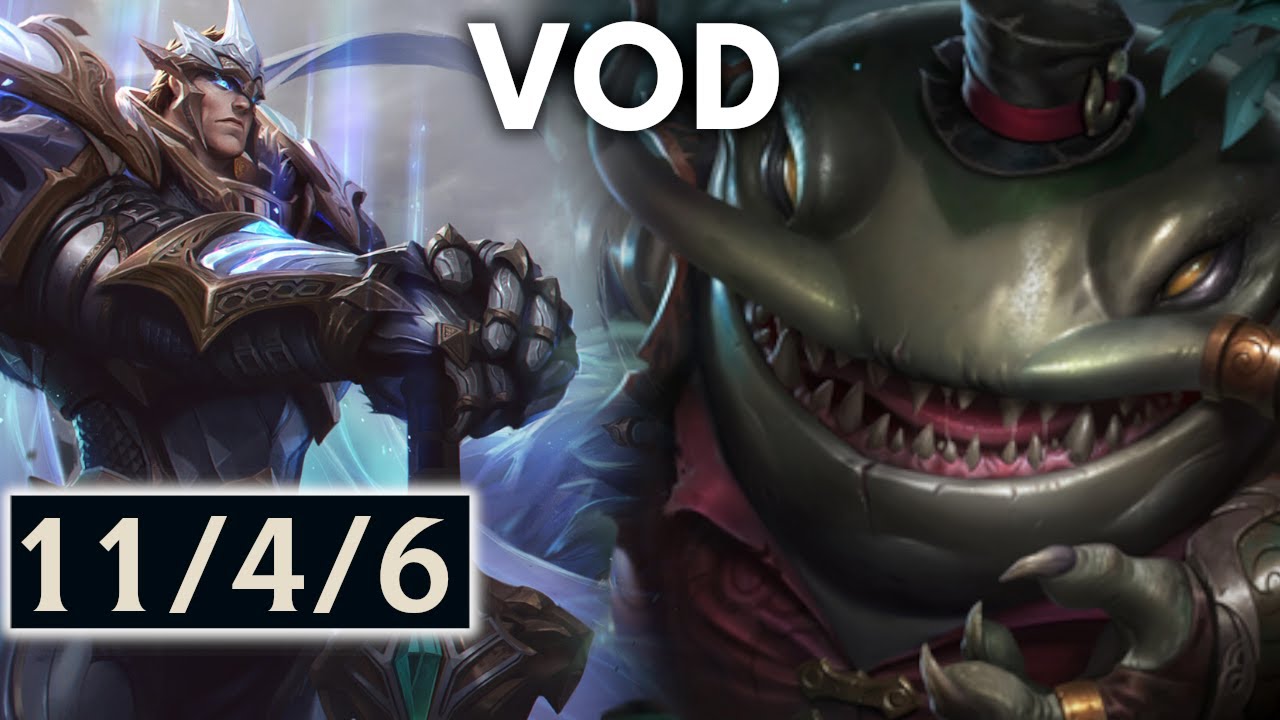 Garen vs Tahm Kench - high elo SoloQ patch 14.14 - Erislash VODs