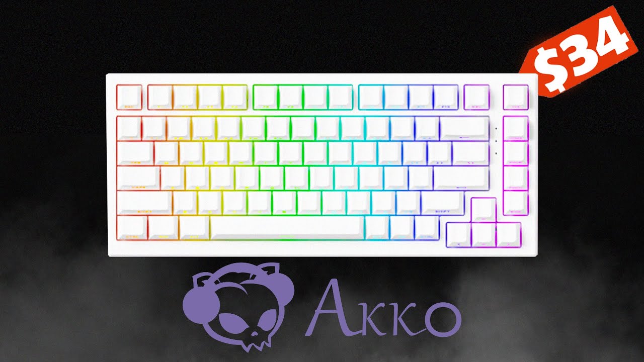 Best Budget Akko Hall Effect Keyboard | Akko TAC75he