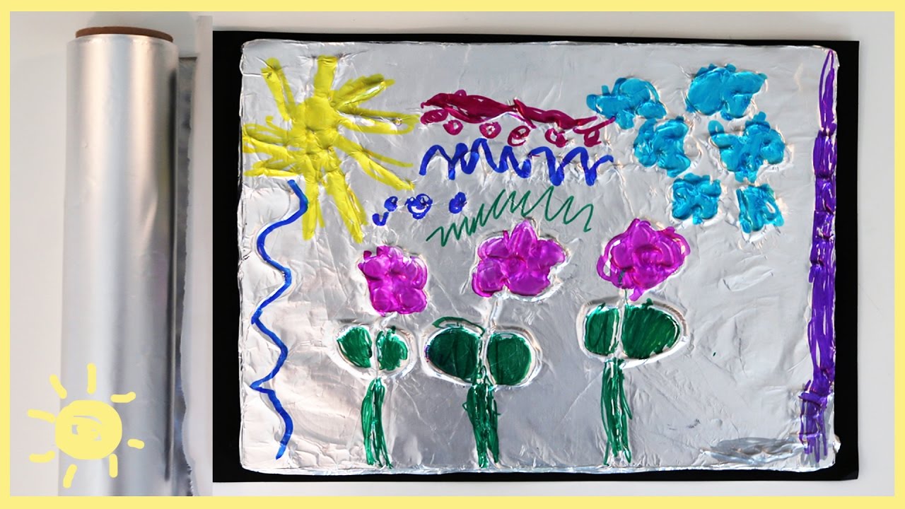 PLAY | Aluminum Foil 3D Drawings!
