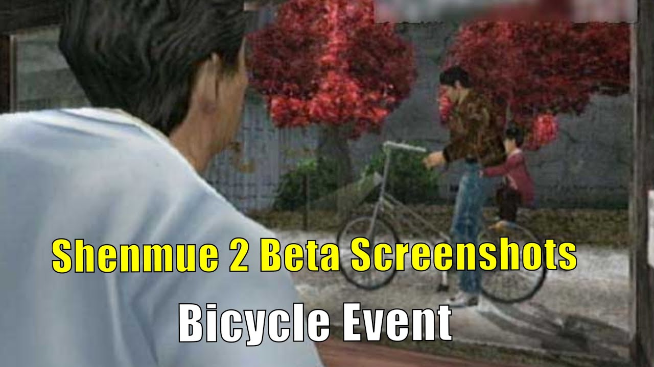 Shenmue Cut Content: Bicycle Event in Shenmue 2 (& Out-of-bounds Exploring!)