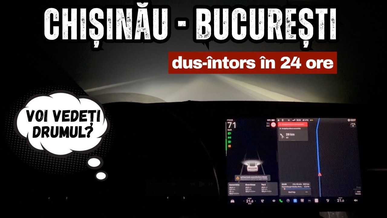 De la București până la Chișinău și înapoi … în aceeași zi, cu mașina electrică.