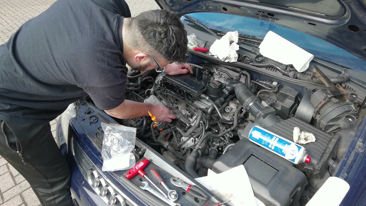 Was ist denn da los !!!!! Falschluft ohne Ende ? Audi A3 8L