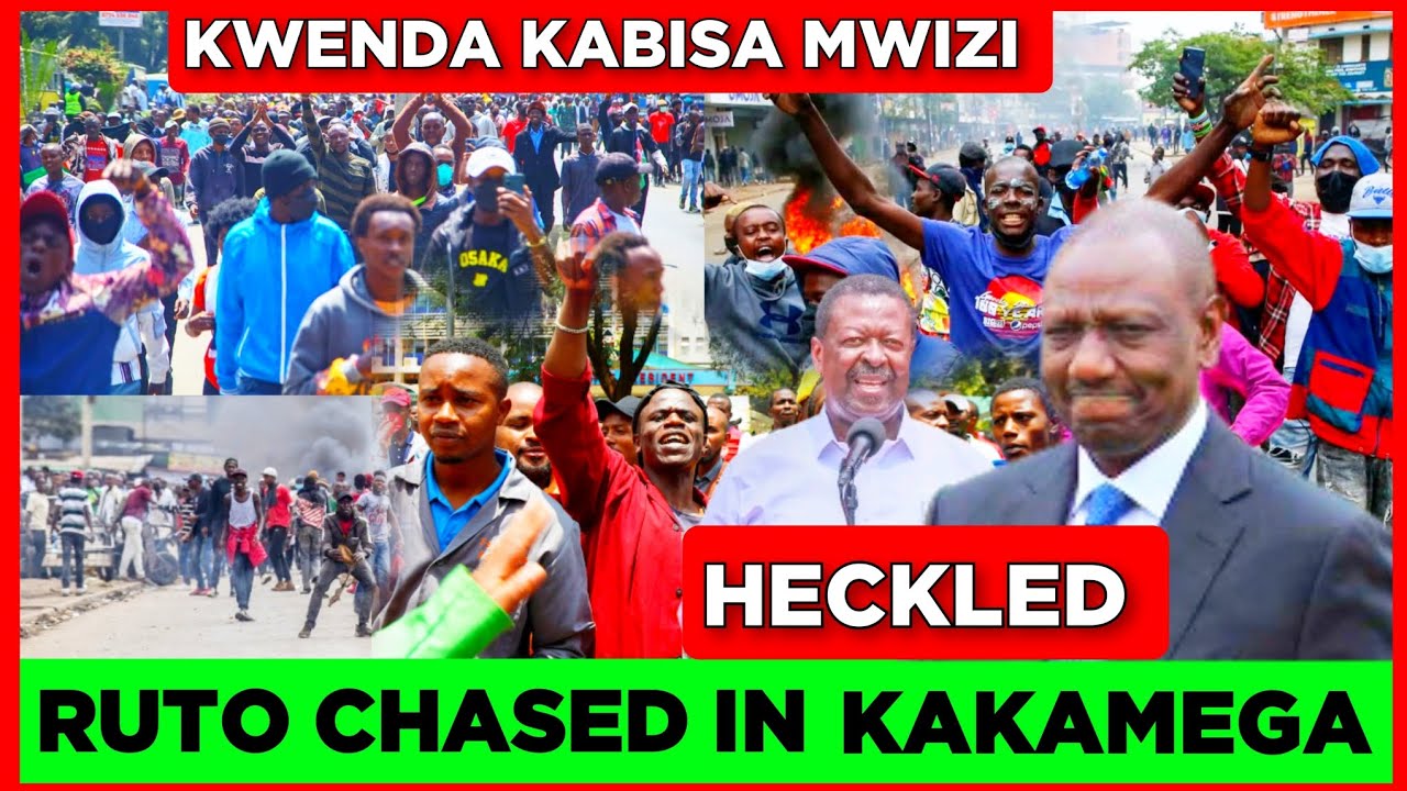 UONGO! Ruto CHASED & HECKLED by Angry Luhyas in KAKAMEGA, TOTALLY REJECTED over Fake Promises & lies